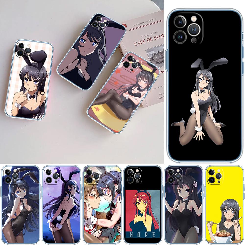 PP12 Bunny Cute Girl Anime Phone Case for Motorola Moto Edge 20 30 40 50 S30 Fusion Ultra Pro Neo Lite + G200 G23