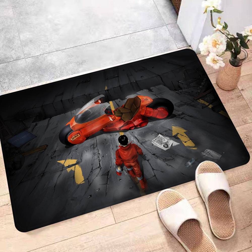 Japanese Manga A-AKIRA Door Mat Washable Non-Slip Living Room Sofa Chairs Area Mat Kitchen Bedside Area Rugs