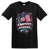 United States Flag Patriotic T Shirt W/ Stars Stripes Fireworks Tee Gift July