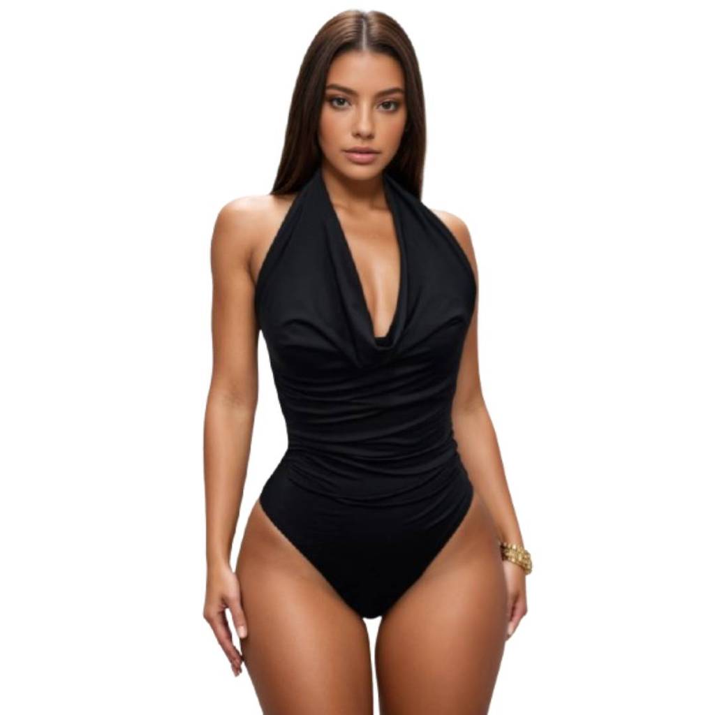 Sexy Girls Jumpsuit With Backless Design And Milk Silk Fabric For Summer Fashion