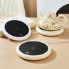 Round Dish Heating Plate Temperature-adjustable Cat Bowl Heating Pad Cat Bowl Heater  Winter