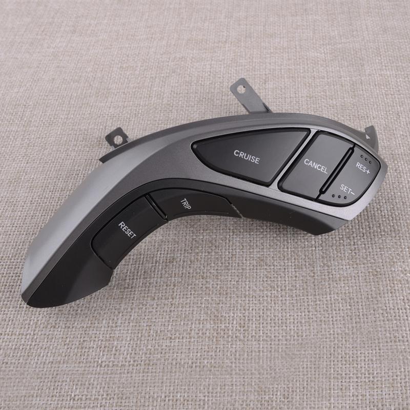 1 Pair Car Auto Steering Wheel Cruise Audio Control Switch 96700-3X800 Fit for Hyundai Elantra 2016 2015 2014 2013 2012 2011