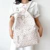 Koreanischer Schulrucksack für Studenten mit Blumenmuster, weiße Schultaschen für Mädchen im Teenageralter, süßer Damenrucksack, Marken-Büchertasche, Nylon-Rucksack