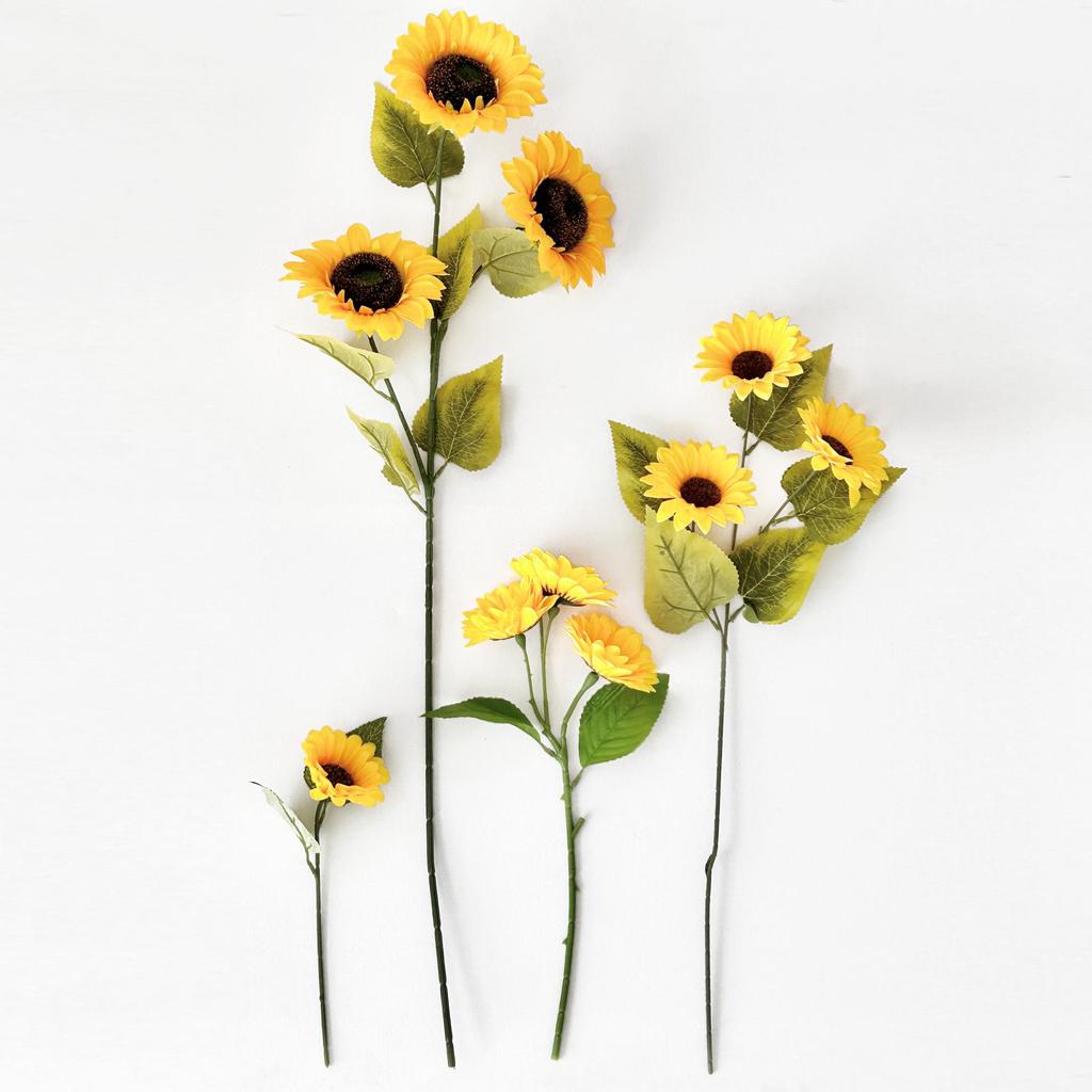 Artificial Sunflower Arrangement for Indoor Decoration and Photography Props