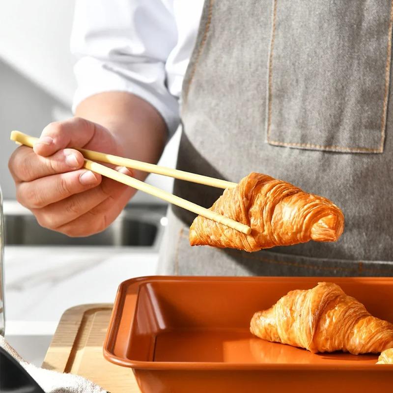 Silicone Kitchen Utensil Collection for Dining Sushi Chopsticks Coffee Dessert Spoons