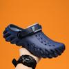Men EVA Clogs Outdoor Beach Sandals Lightweight Slip On Garden Shoes Summer Breathable Casual Water Shoes for Daily Wear