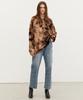 TRIP LE SENS Unisex Fleece Dyed Collar Knit_Brown