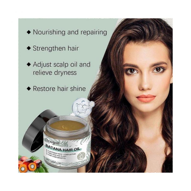 Hoegoa Batana Hair Styling Cream Nourishing Moisturizing Hydrating Hair Care Soft And Glossy