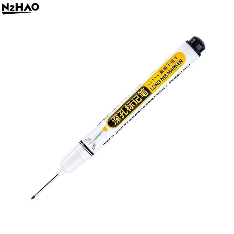Sturdy Construction Pen High-Performance 72 Hours Deep Reach Pen Waterproof Marker for Construction and Drilling Applications