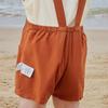 Mini Balabala Boys' Summer Modal Overalls Shorts