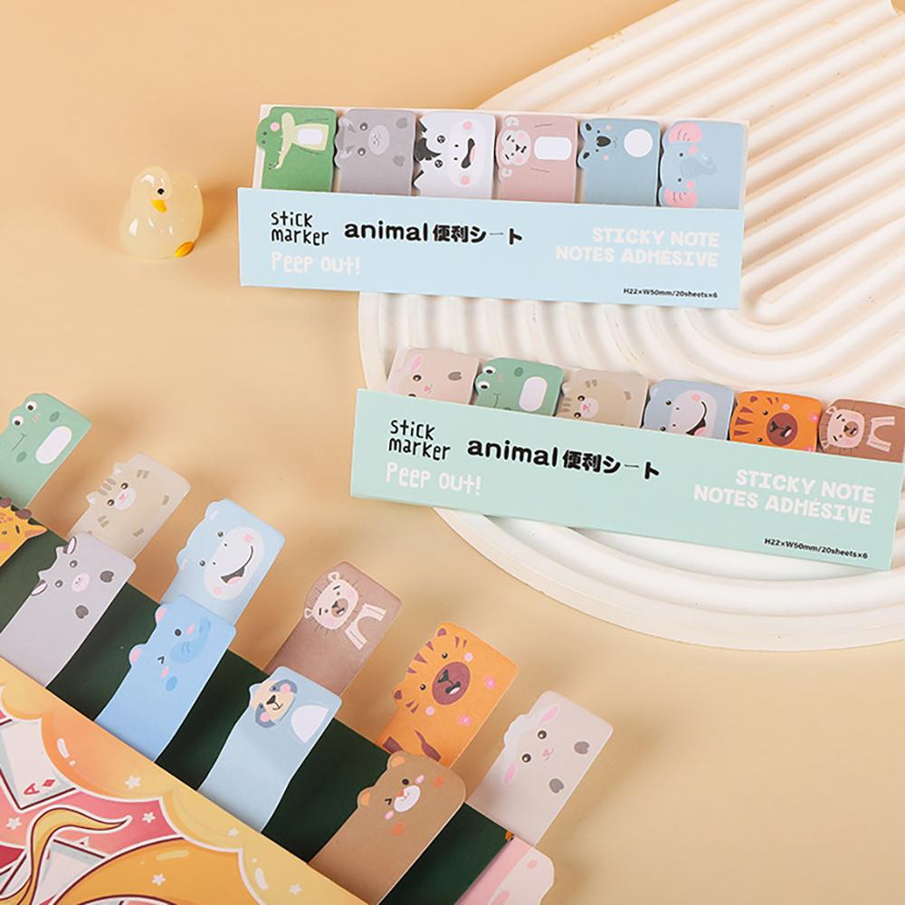 Cute cartoon animal series row seat convenient post creative n times post high appearance guide post message note post