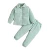 Camicia Bambina In Cotone E Seta L56s34fum4g Verde - Foto 8