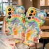 Phone Case: 2D Flat, Suitable for Samsung Galaxy A34 A35 M05 M06 S20 S22 S21 FE Plus 5G Protective Case, Giant Ice Cream, Perfect Christmas and Hallow