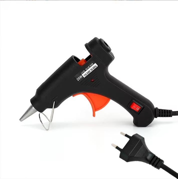 3/1PCS Hot Melt Glue Gun20W Hot Melt Glue Gun Using Glue Stick for DIY Handicrafts, Arts and Crafts, Christmas Gifts, Quick Home