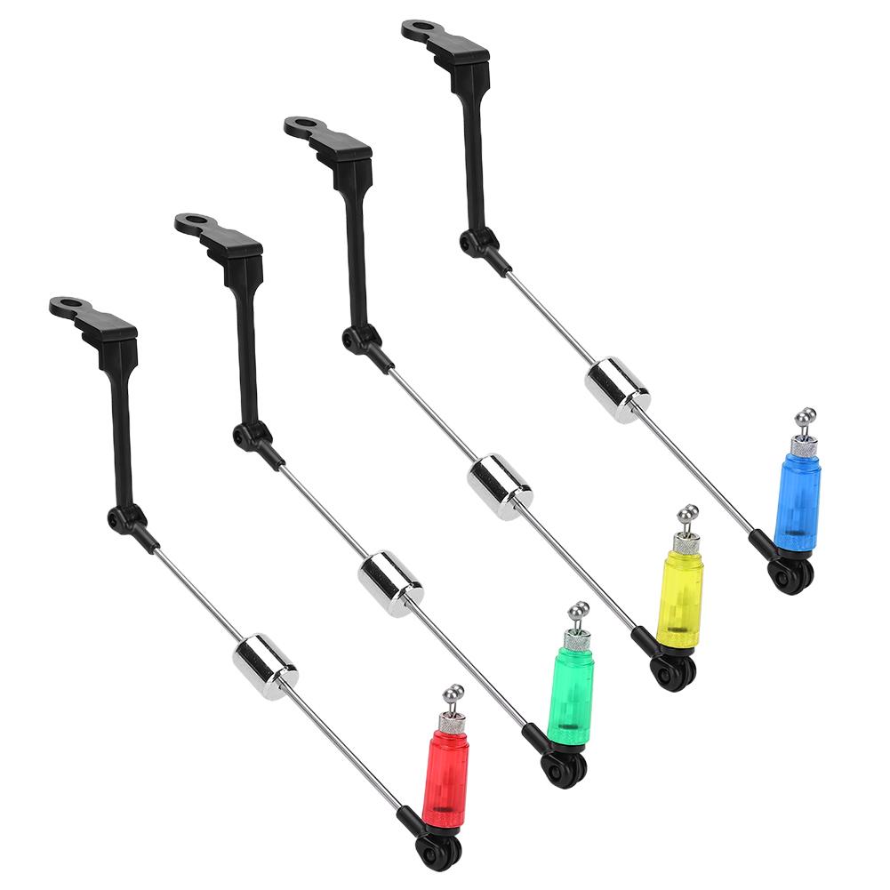 Fishing Bite Alarm Signal Device Hanger Swing Bite Indicators European Alarms Accessory with Light