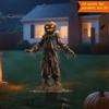 Weather Resistant Yard Decor Halloween Scarecrow Garden Stake, 2D Flat Creepy Zombie Ornament, Spooky Doll Horrifying Lawn Ornaments Decoration, Scary