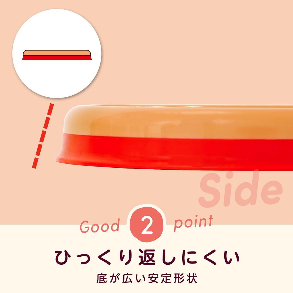 Anpanman First Finger Food Plate For Practicing Finger Food and Boiling Sterilization Safe Stable Shape To Prevent Tipping For Ages 9 Months and Up /