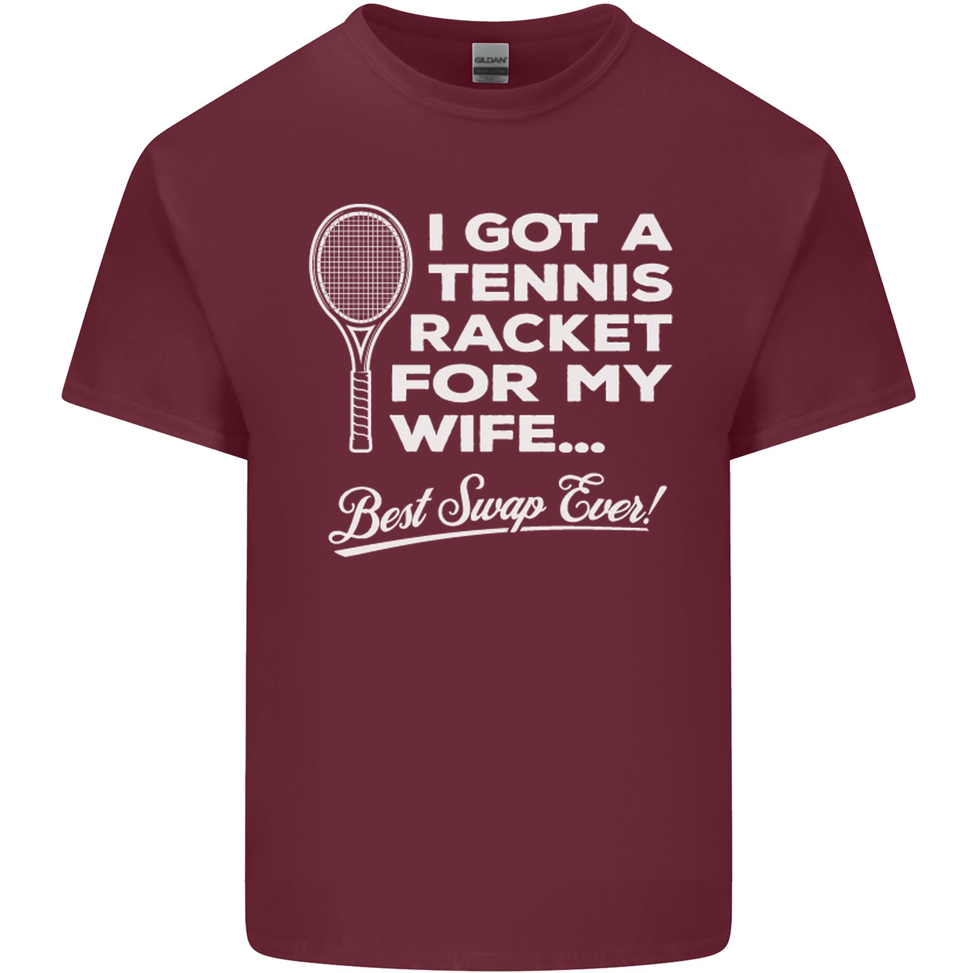 A Tennis Racket for My Wife Best Swap Ever Unisexs Light Cotton TShirt S