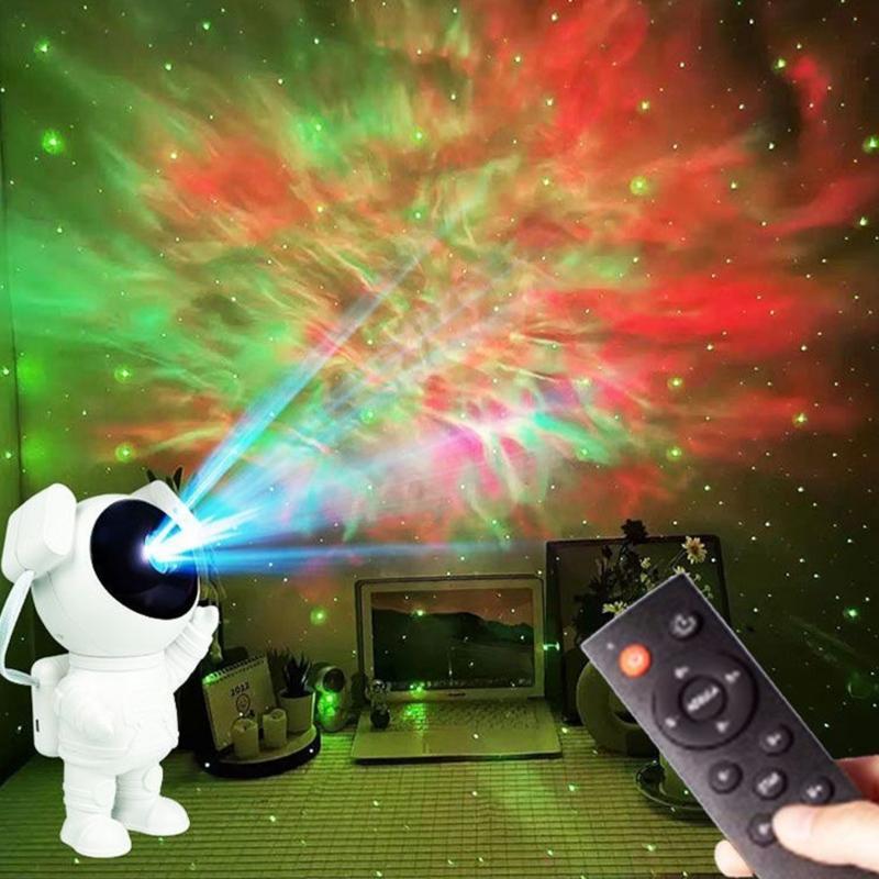 Astronauts Space Projection Night Light Creates Magicals Starry Skys Effect For Bedroom And Living Room