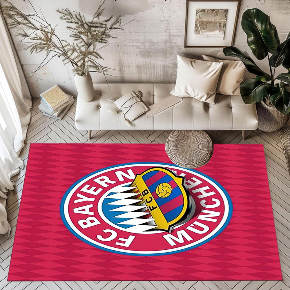 I tappeti quadrati con bandiera del Bayern Monaco sono un'ottima scelta per soggiorni, camere da letto, decorazioni per la casa e come regali