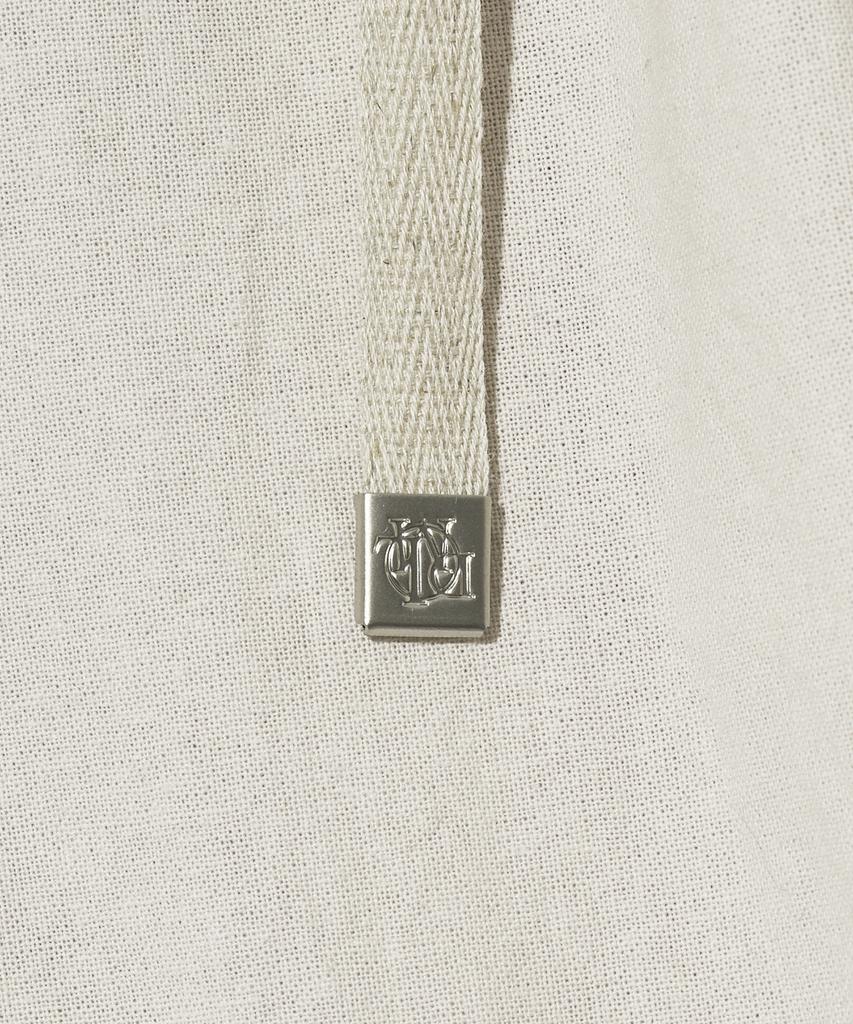 DIAMOND LAYLA Linen Cotton Waist Band Wide Pants P17