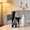 AG A-Aesthetic Phone Case For Samsung S25,S24,S21,S22,S23,S30,Ultra,S20,Plus,Fe,Soft Silicone Black Cover
