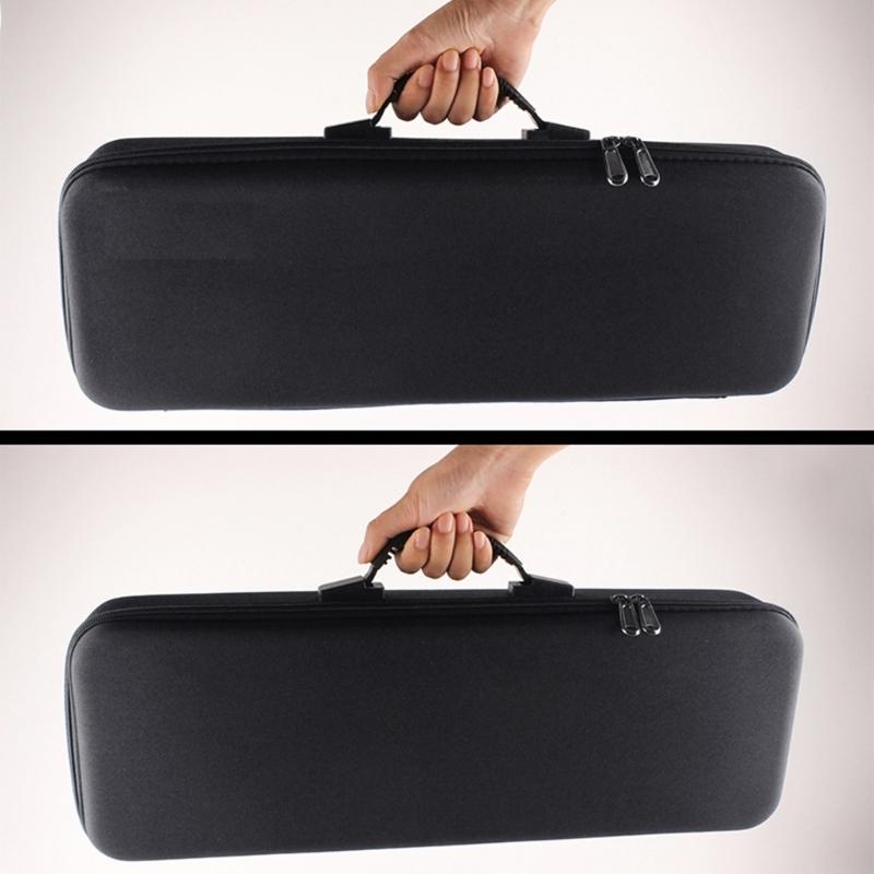 Outdoor Angeltaschen EVA Stoßfeste Angelruten- und Rollentragetasche mit Riemen Rutenaufbewahrungstasche Umhängetasche Tragbar