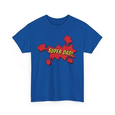 Superhelden Comics T-Shirt | Lustiges Helden-Fan-Tee | Super Papa Shirt - Vatertag