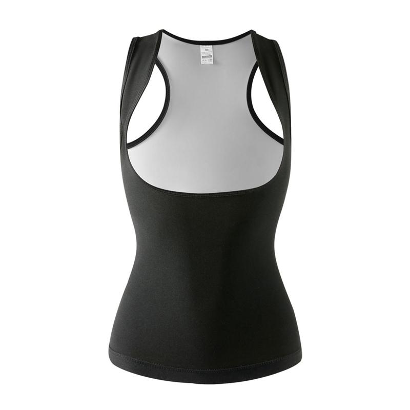 

Жіночий пітний жилет для сауни, стягуючий живіт, корегуючий одяг, фітнес-топ XXXXL