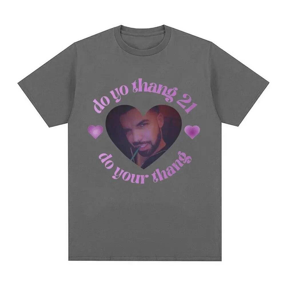 

Rapper Drake T Shirt Do Yo Thang 21 Do Yo Thang Unisex Women Tshirt Hip Hop 2024 Trend T-Shirt Cotton Short Sleeve T Shirt Tee Tops 3XL
