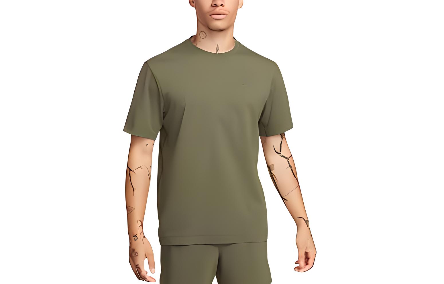 Nike AS M NK DF PRIMARY STMT SS T Shirt Men s Green DV9832-222 S