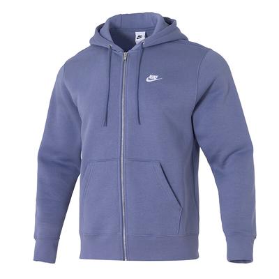 Club Futura Logo Fleece Kapuzenjacke Langarm Herrenjacken FN3862-499