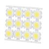 12Pcs LED Chips COB Light Emitter Component 5W 15‑17V for DIY Spotlights Downlight Ceiling Lamp
