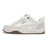 Park Lifestyle Fabric Low Skate Shoes Unisex Grey White 406463-01