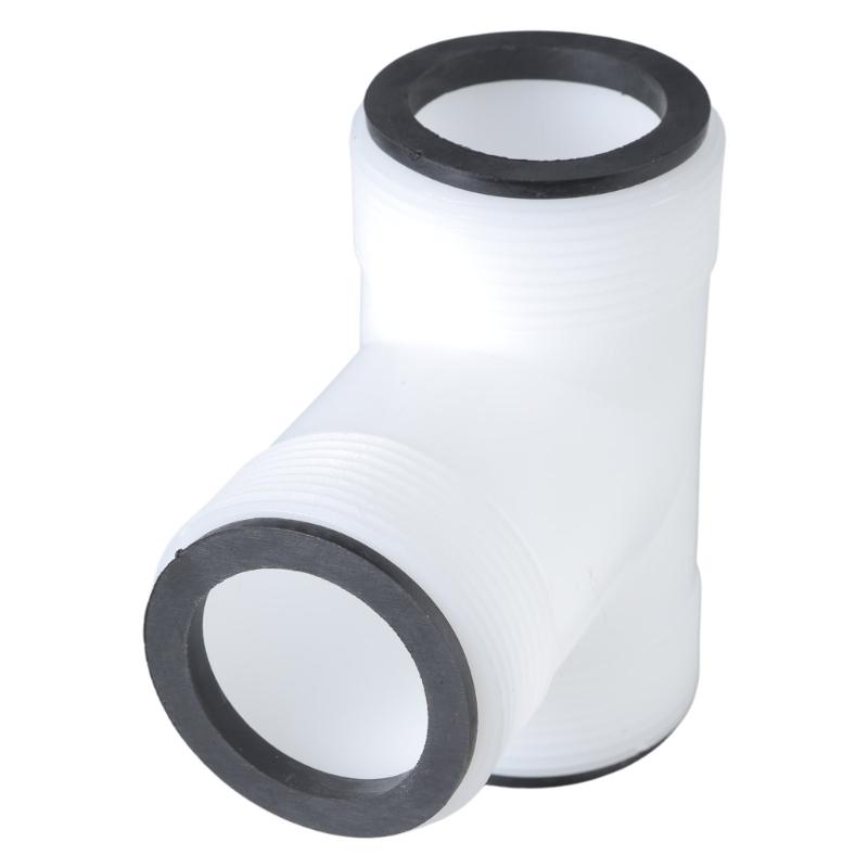 Pool Hose Adapter Connector Replacement T Splitter with 3 Rings Connectors 1.5in Valves to 1.5in Hose for Swimming Pool