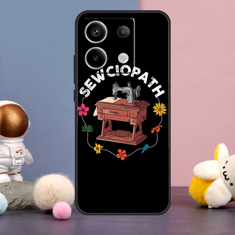 Nähmaschinengehäuse für Xiaomi Redmi Note 15 Pro Plus 10 11 12 13 14 Pro Redmi 15 15C 14C 10C 12C 13C Hülle