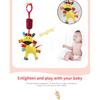 New Baby Rattles Bell Toy Soft Stuffed Animal Rattle Hand Grip Toys Pendant  Stroller Crib Bed Teether Hanging Toy 0-24 Months