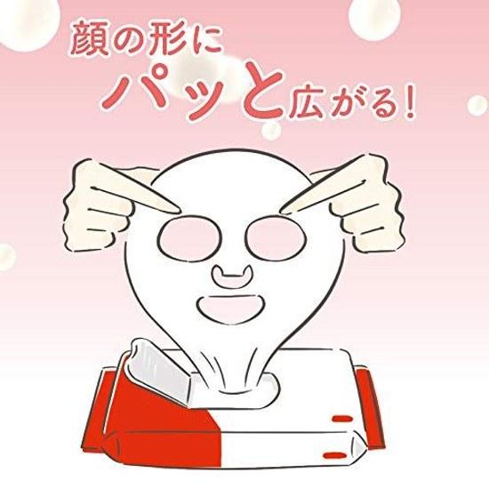 Nameraka Honpo Moist Sheet Mask N 32 sheets Soy Isoflavone Moisturizing Large Capacity Pack Face