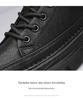 2025 Men's Autumn Leather Low-Top Martin Boots - Soft Sole Casual Workwear Shoes.