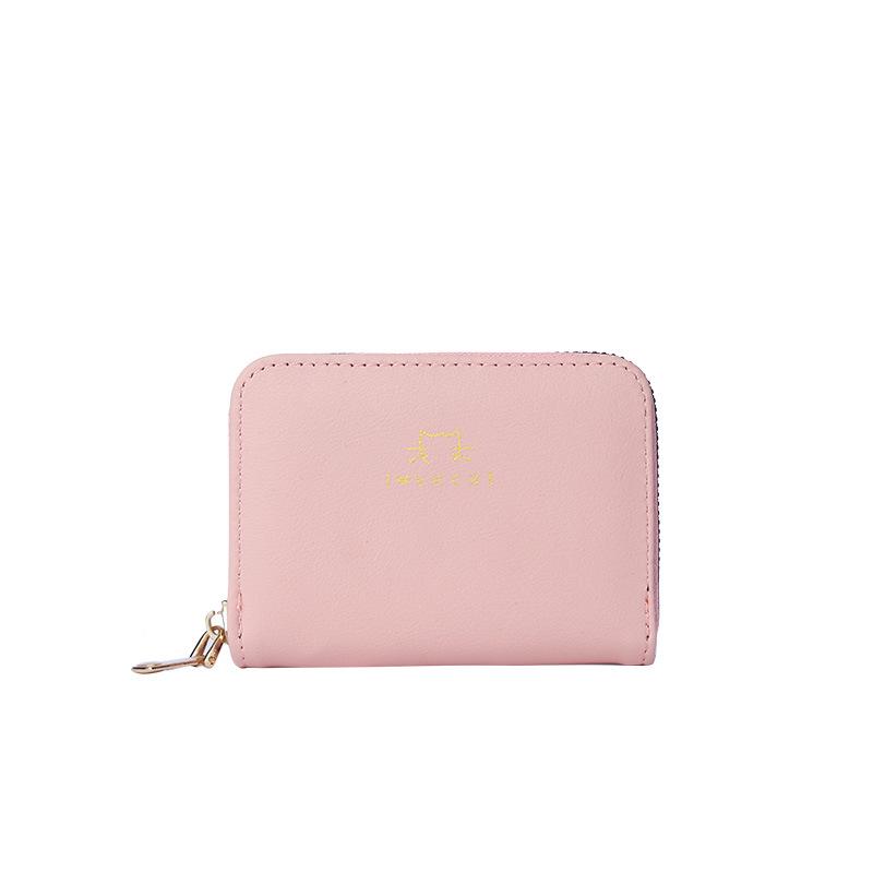 Women's Zipper Card Holder - Multi-Card Slot, Large Capacity, Mini Coin Purse