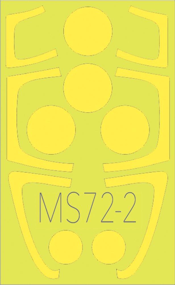 

Platts Aircraft Model Special Series Flanker Mask Sheet Маскирующий лист для пластиковых моделей 1/72 Су-27СМ МС72-2