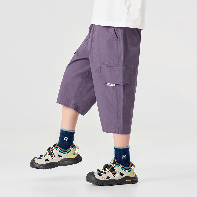 Duoduojia Boys' Cotton Casual Cargo Shorts
