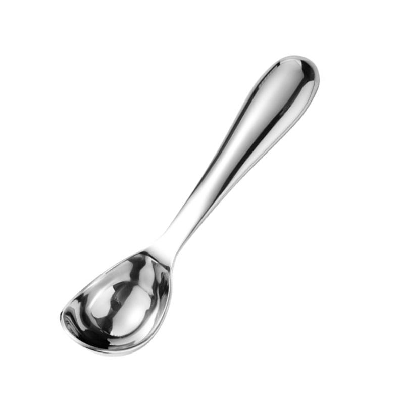 Ice Cream Dessert Spoon with Comfortable Handle Stainless steels Watermelon Spoon Melon Baller Fruit Digging Tool 1