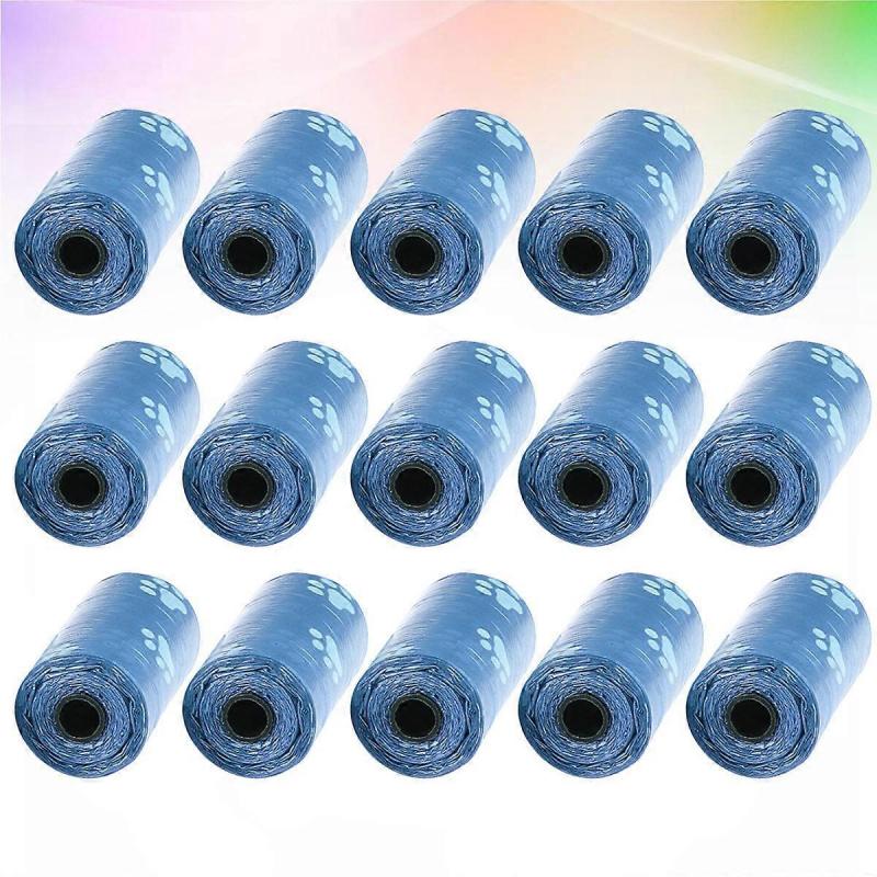 Poop Bags for Dogs Pet Owners Random Color 15 Pieces Per Roll