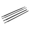 4PCS Door Glass Belt Outer Molding Weatherstrip For Toyota Prius 2004-2009