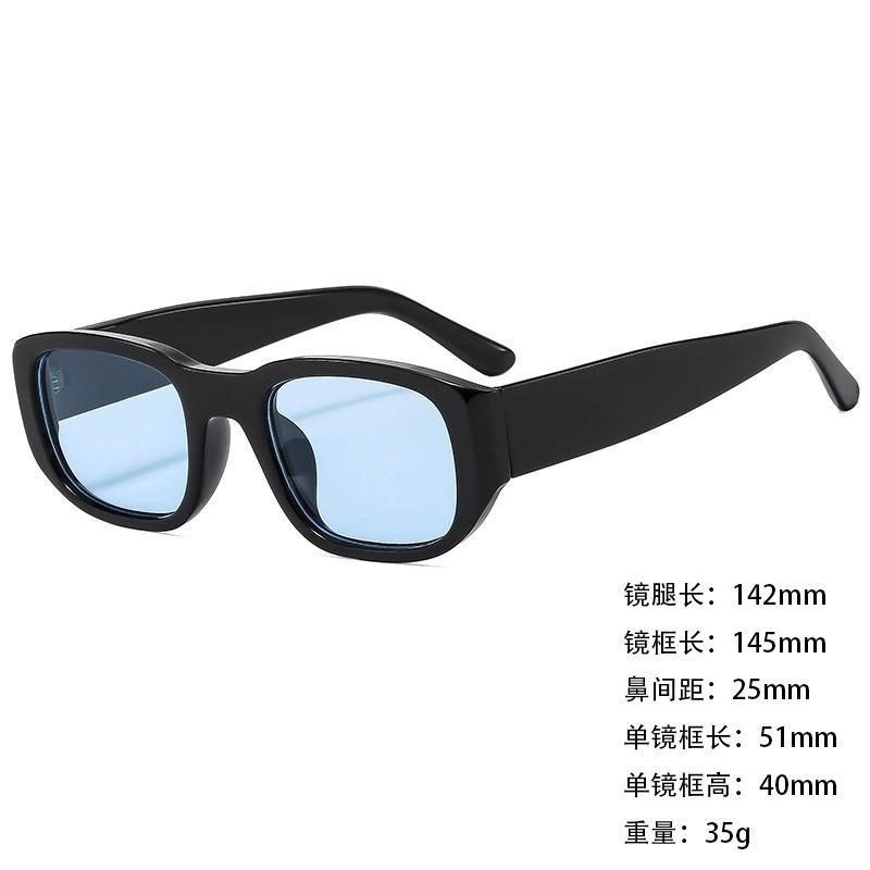 Sunglasses Wide Legs Small Frame Vgo88 Foreign Trade Square Fashion Trend Cat Eye Sunglasses
