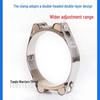 Heavy-Duty 304 Stainless Steel Double-Layer High-Pressure Hose Clamp