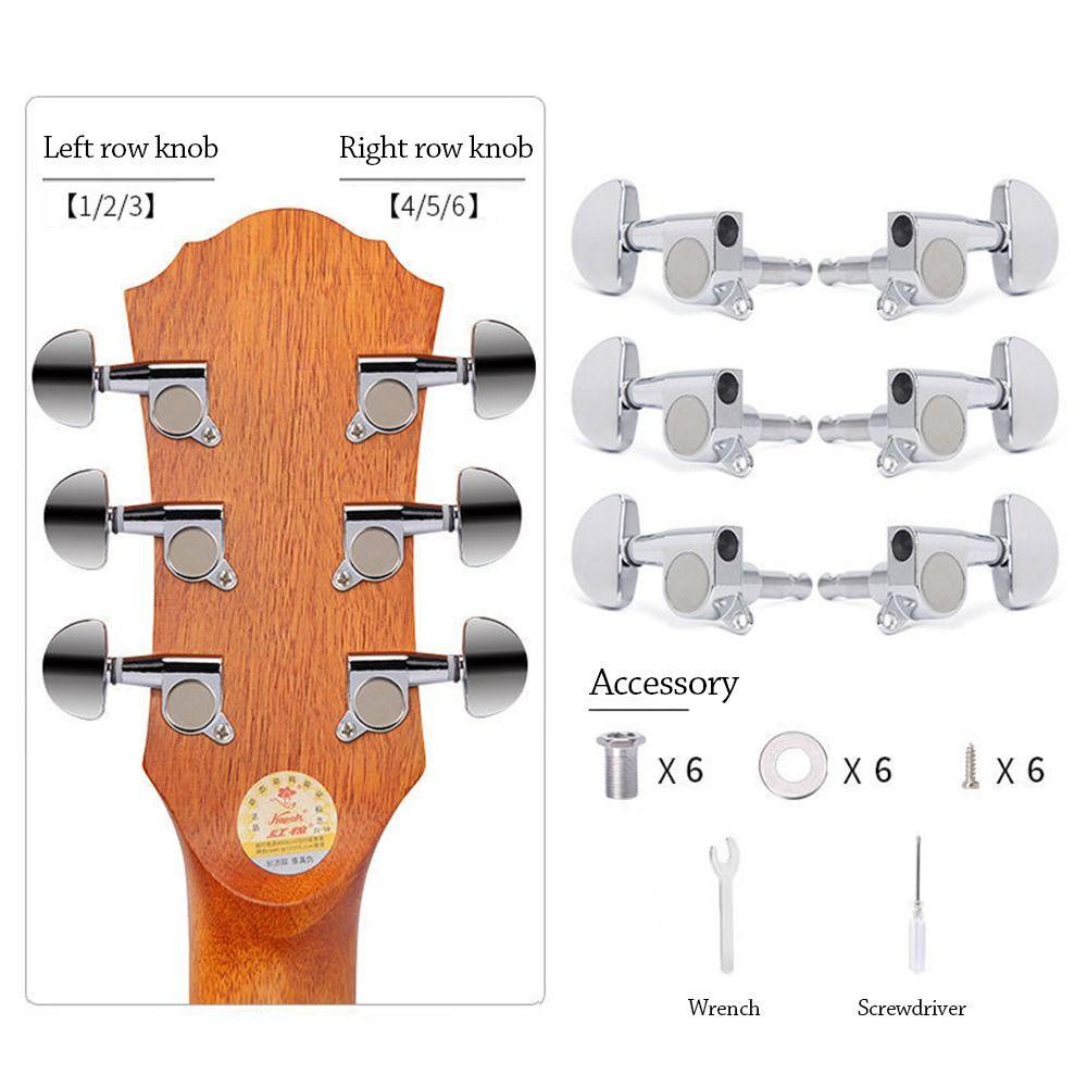 String Knob Guitar Tuning Pegs Replacement Tuners Machine Heads New Machine Heads Tuners  Guitar