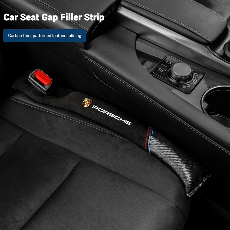 Car Seat Gap Plug Strip Leak-proof Filler Pad For Porsche Cayenne Panamera Macan 911 718 Taycan Boxster Cayman Pajun Accessories