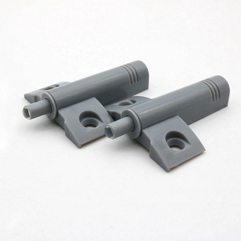 10 Stück Grau Weiß Küchenschrank Türstopper Schublade Weich Leise Schließer Dämpfer Puffer für Möbelbeschläge